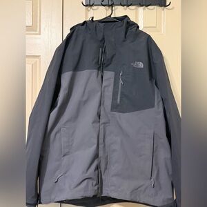 The North Face Men's Black and Gray Performance Jacket